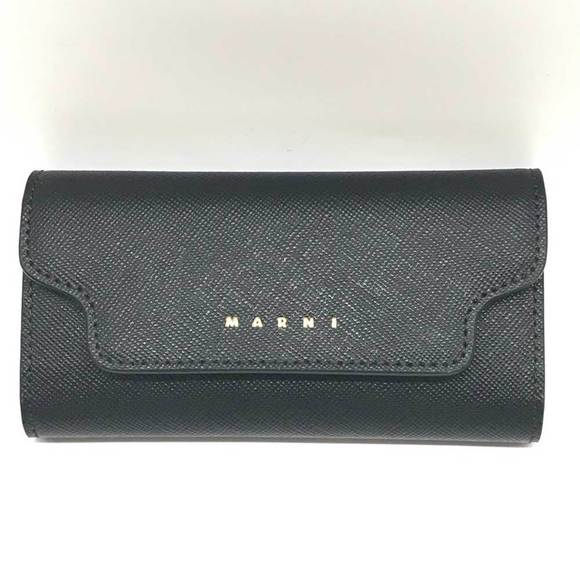 OTHERS Accessories - MARNI Key Case Leather Black 6 Ring PCMO0017U0 LV520